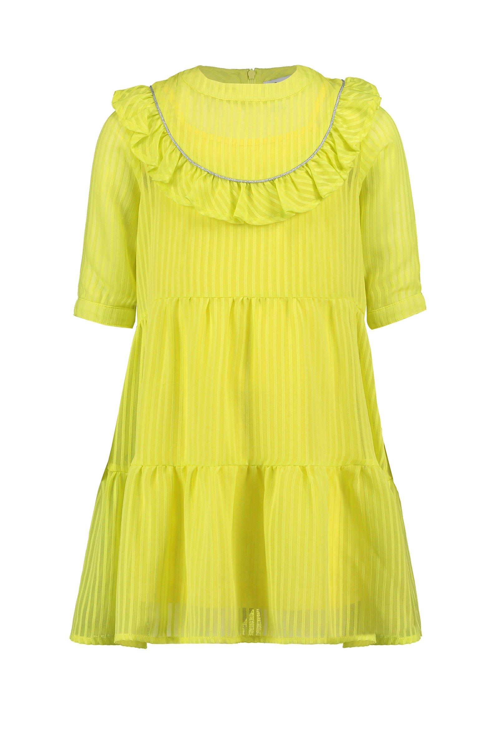 CKS Kids - AHUVA - korte jurk - geel