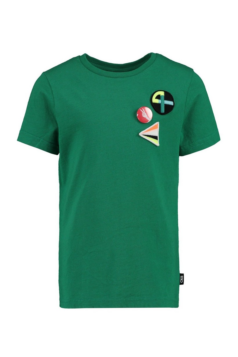 CKS Kids - YORDAN - t-shirt short sleeves - green