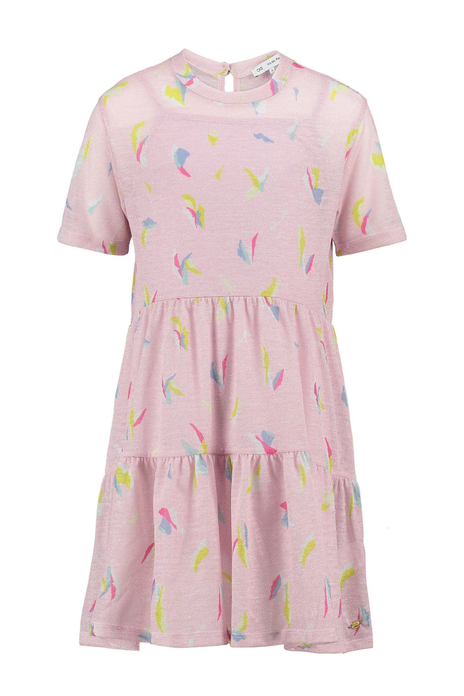 CKS Kids - ABRIELLE - korte jurk - roze