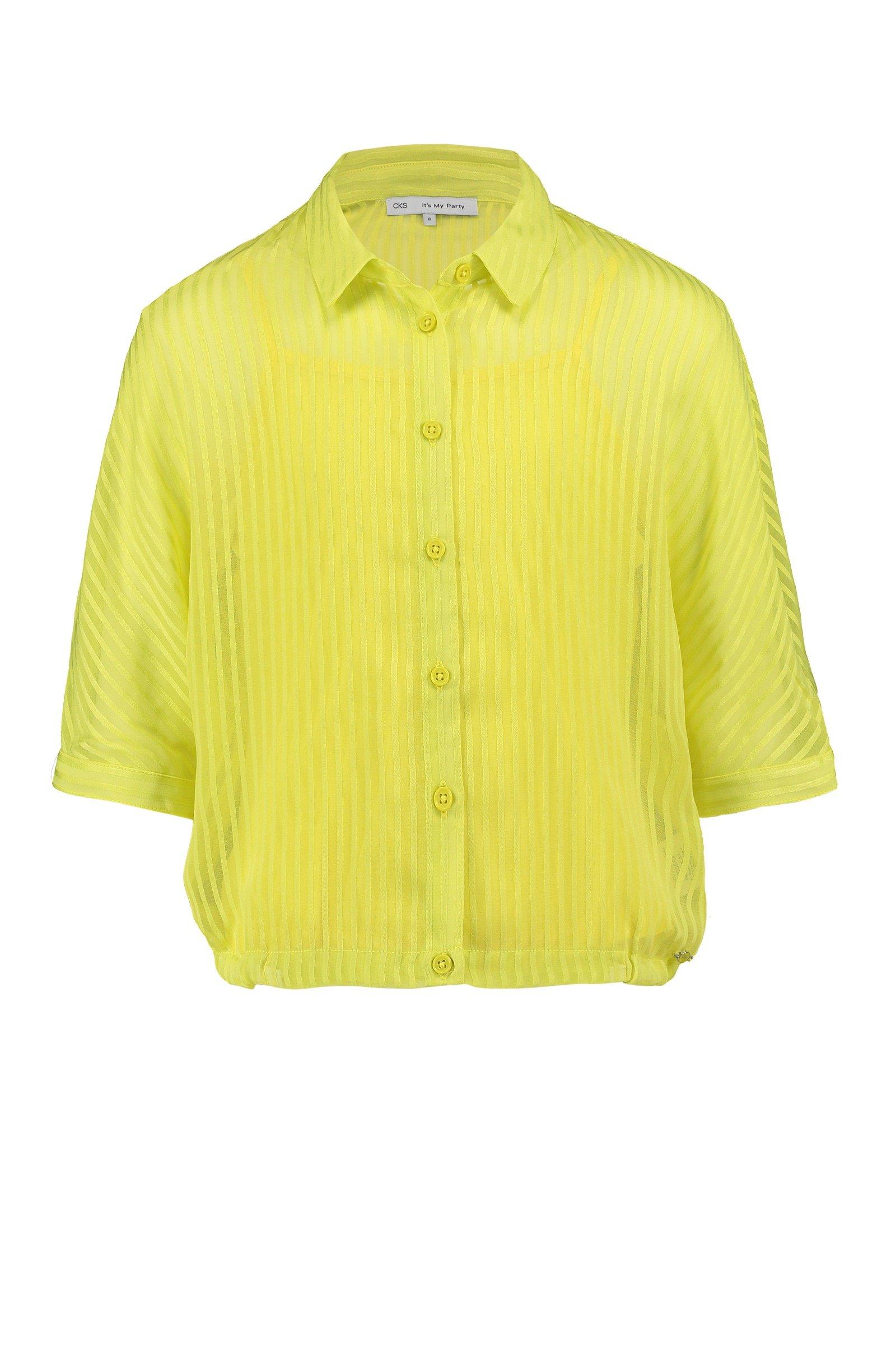 CKS Kids - ALBERTA - blouse korte mouwen - geel