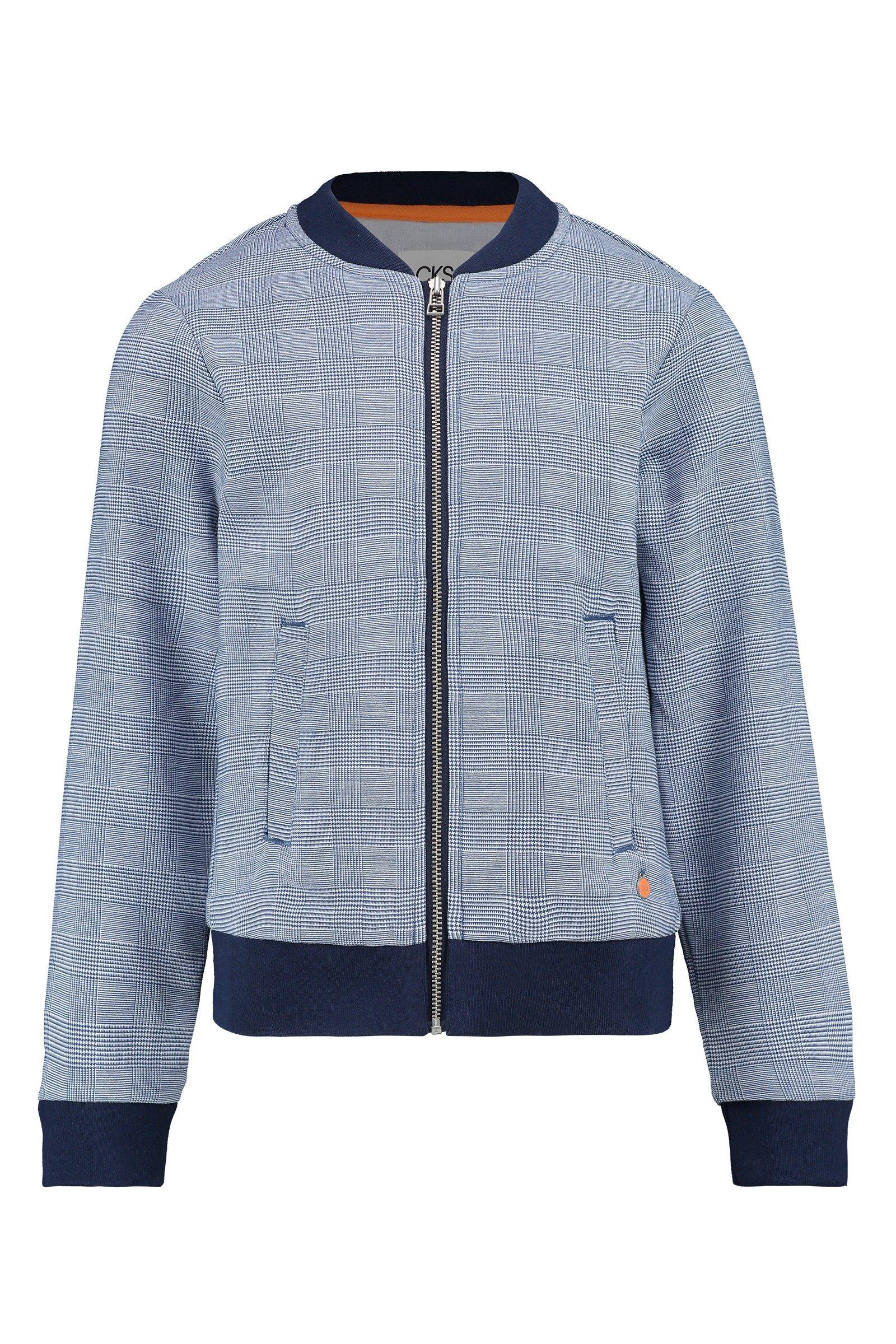 CKS Kids - BRANDON - korte casual jas - blauw