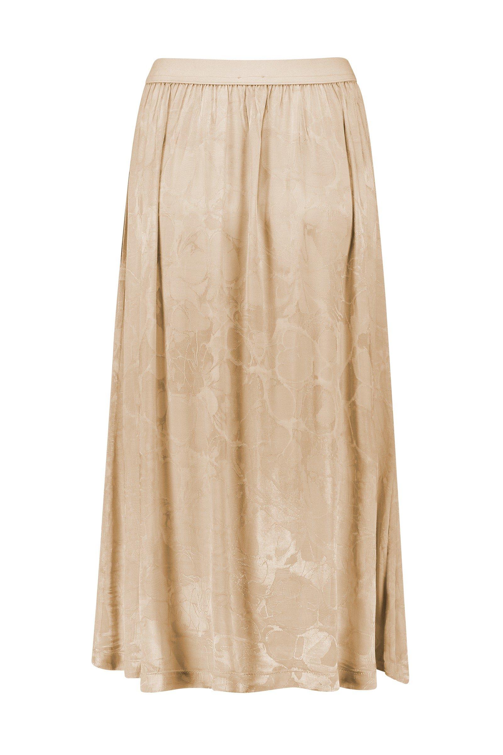 CKS Dames - LAURA - long skirt - bright brown