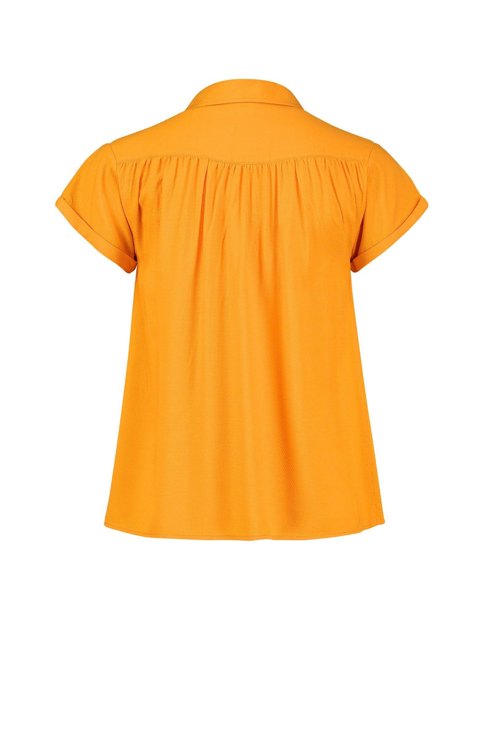 CKS Dames - LANDRY - blouse korte mouwen - geel