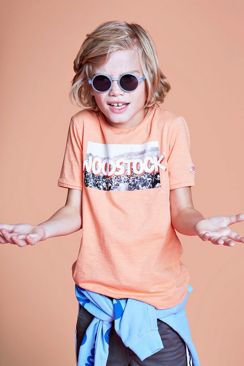 CKS Kids - YUBERT - t-shirt à manches courtes - orange