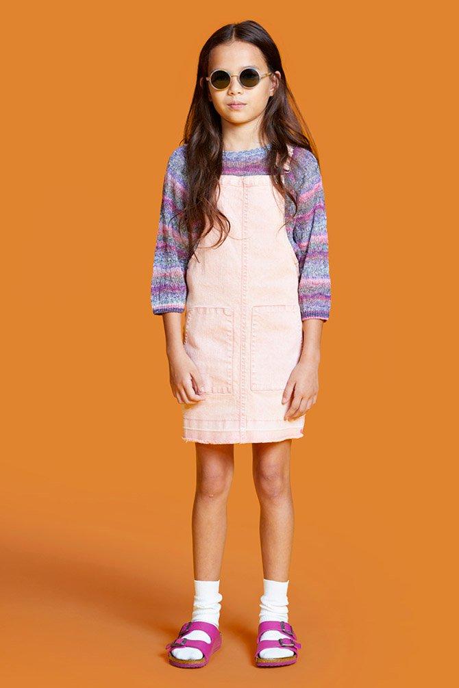 CKS Kids - INOUK - short dress - pink