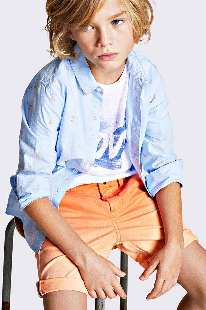 CKS Kids - BOTAN - chemise à manches longues - bleu