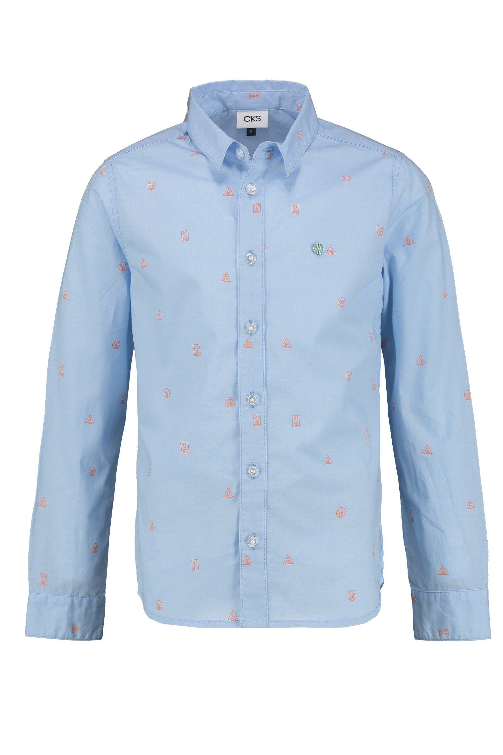 CKS Kids - BOTAN - chemise à manches longues - bleu
