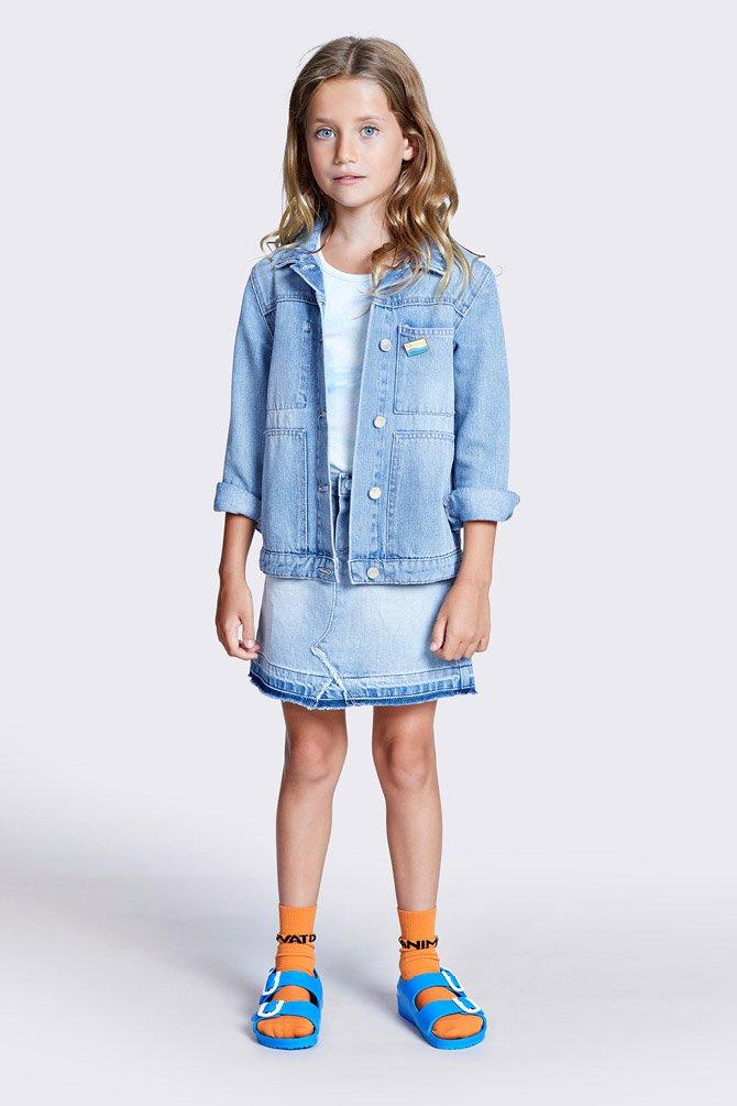 CKS Kids - IZALOT - short skirt - blue