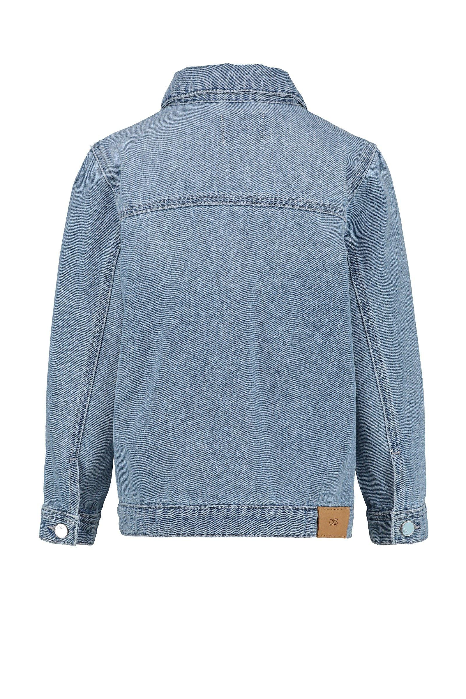 CKS Kids - IMMY - veste fantaisie courte - bleu