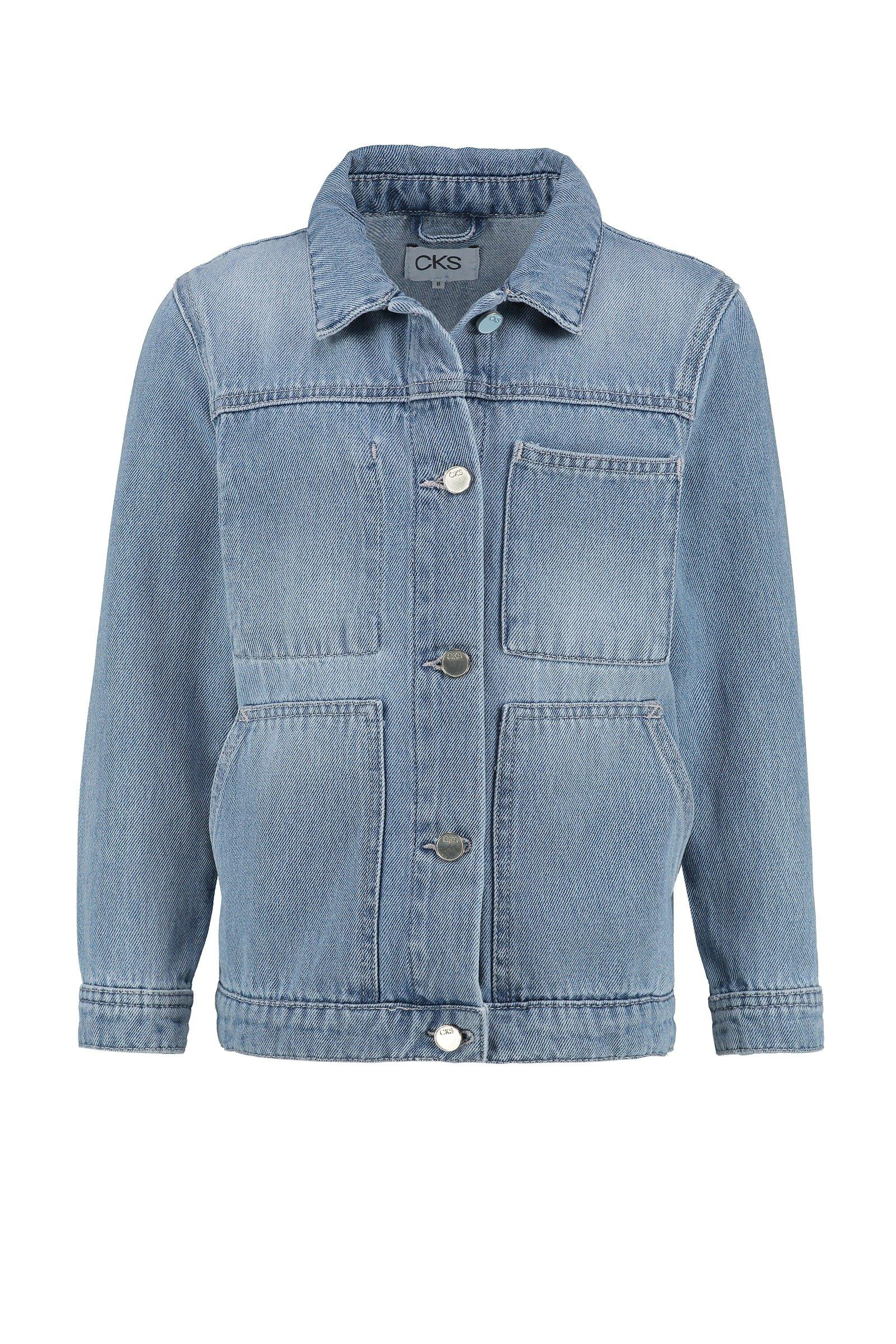 CKS Kids - IMMY - veste fantaisie courte - bleu