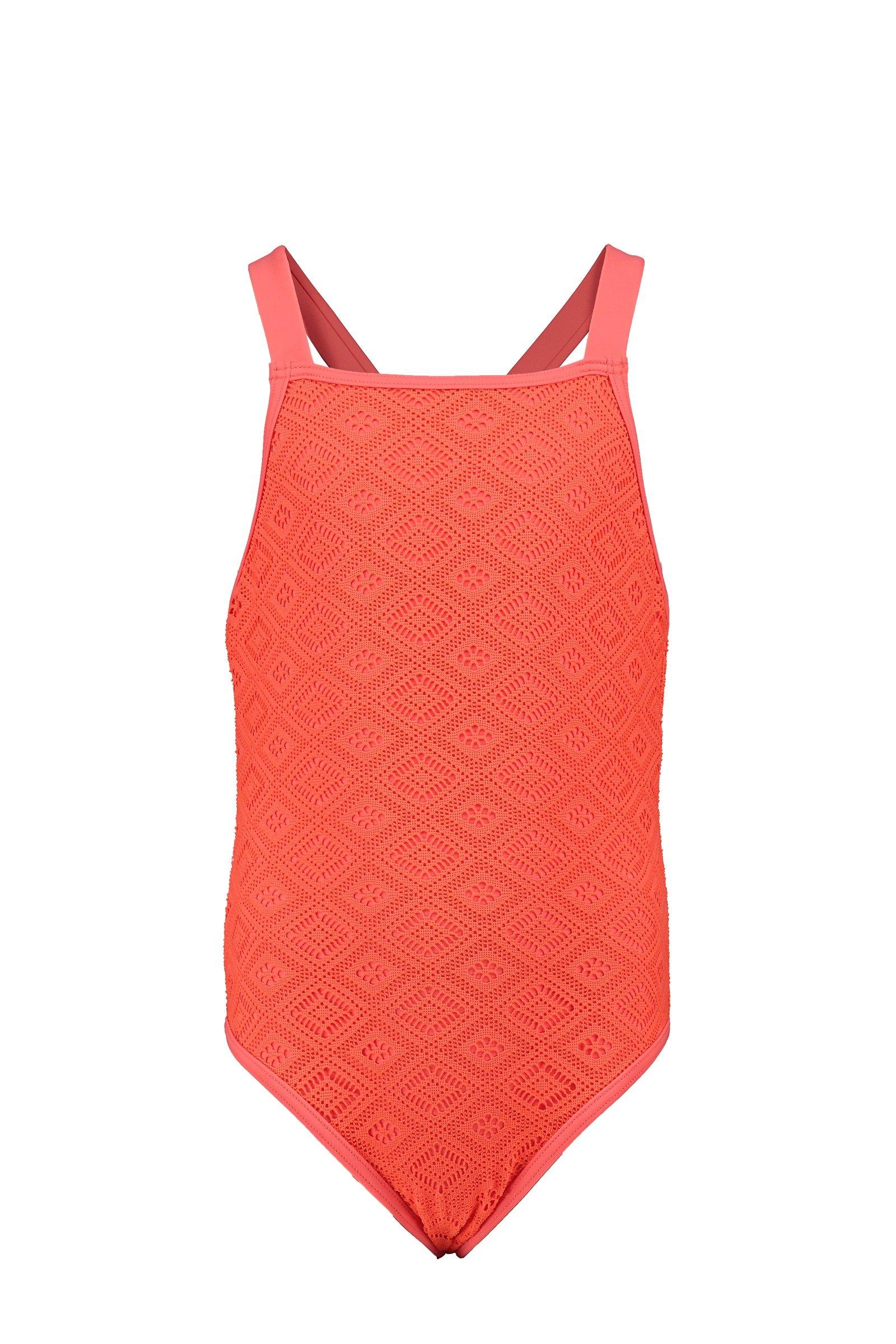 CKS Kids - JINORA - maillot de bain - rouge foncé