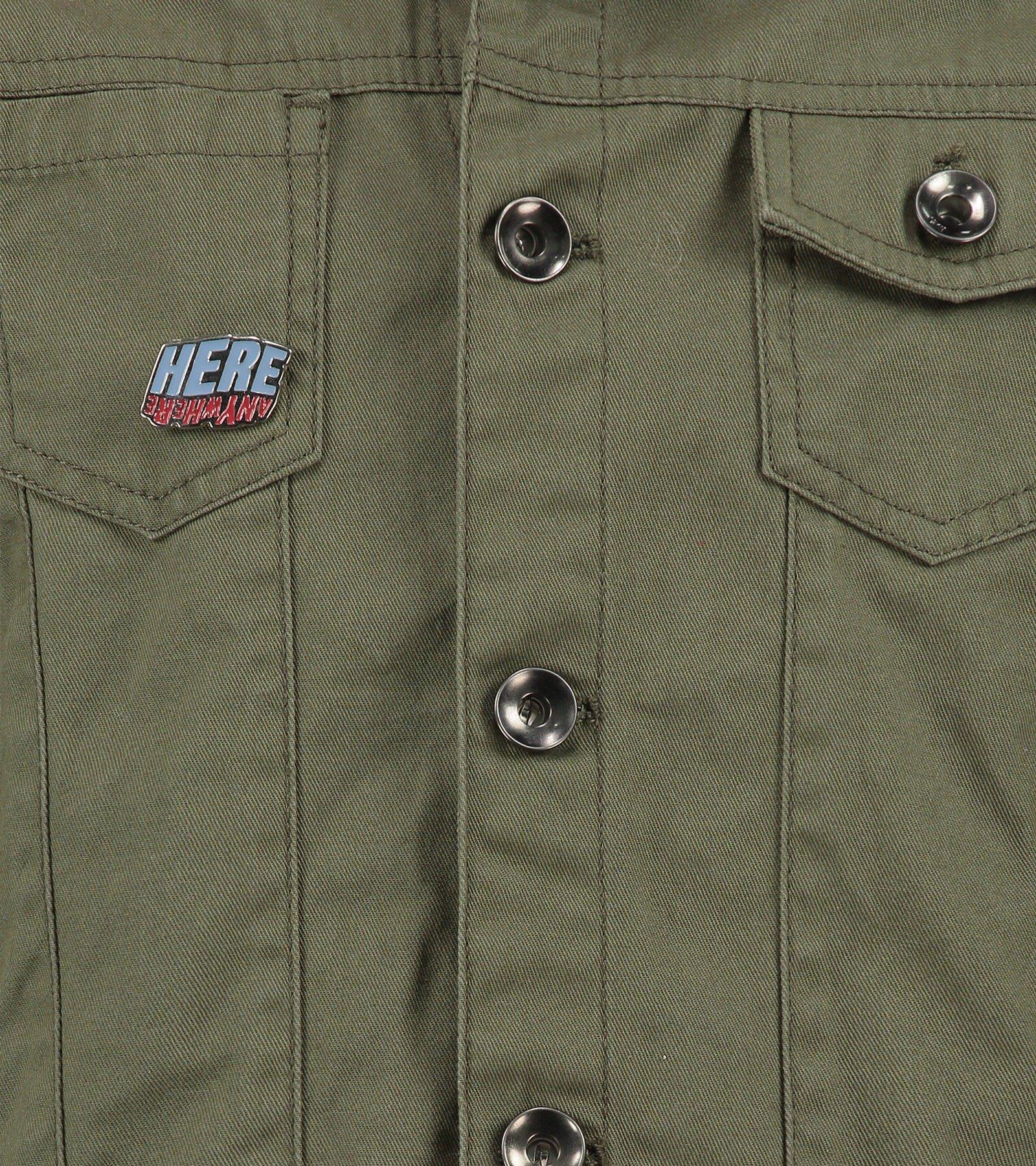 CKS Kids - YOREED - short jacketfantasy - green