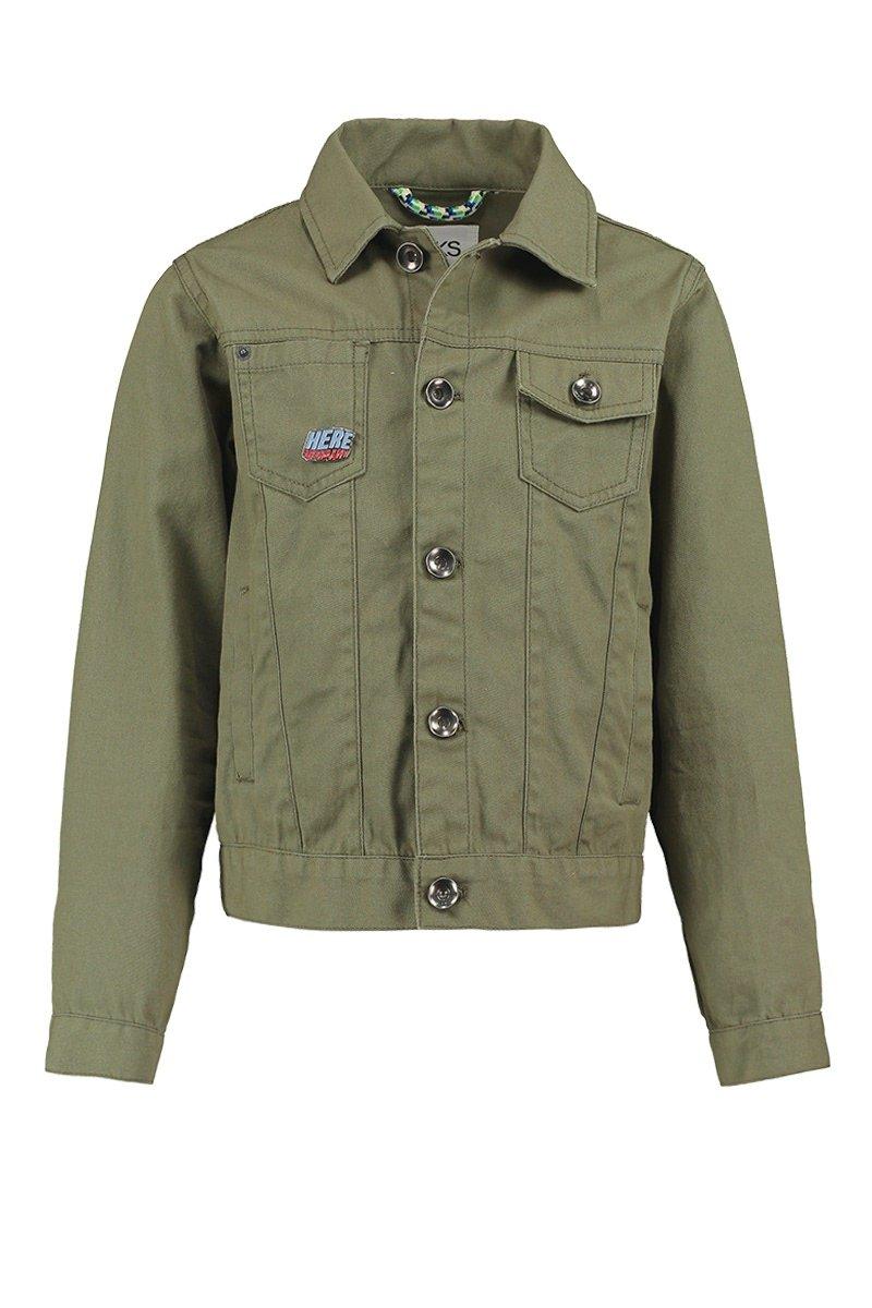 CKS Kids - YOREED - veste fantaisie courte - khaki