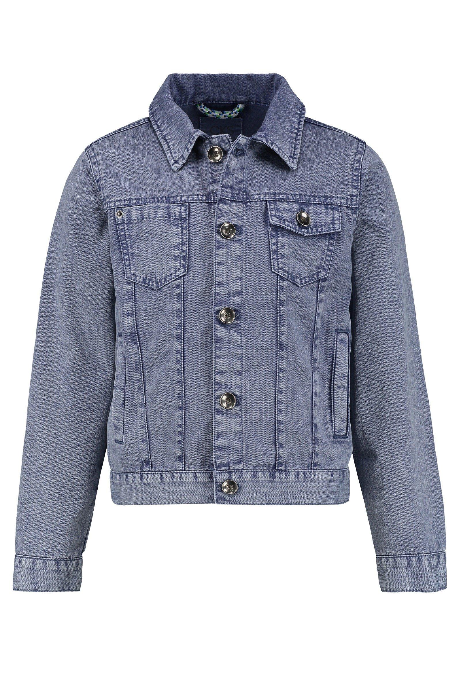 CKS Kids - YOREED - veste fantaisie courte - bleu