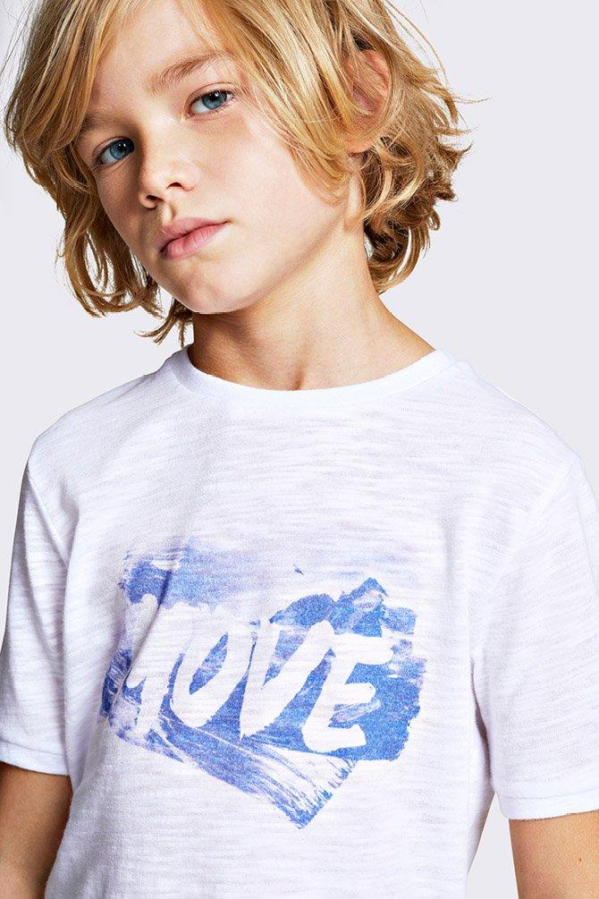 CKS Kids - YASEM - T-Shirt Kurzarm - Wei&szlig;