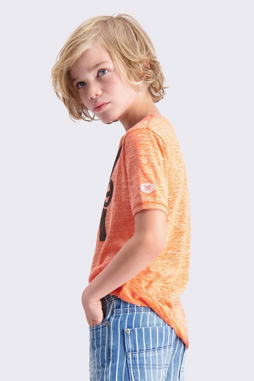 CKS Kids - YVES - t-shirt korte mouwen - oranje
