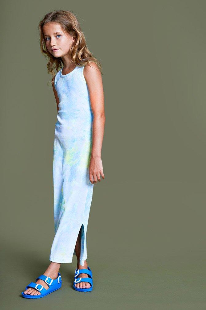 CKS Kids - EARIE - lange jurk - meerkleurig
