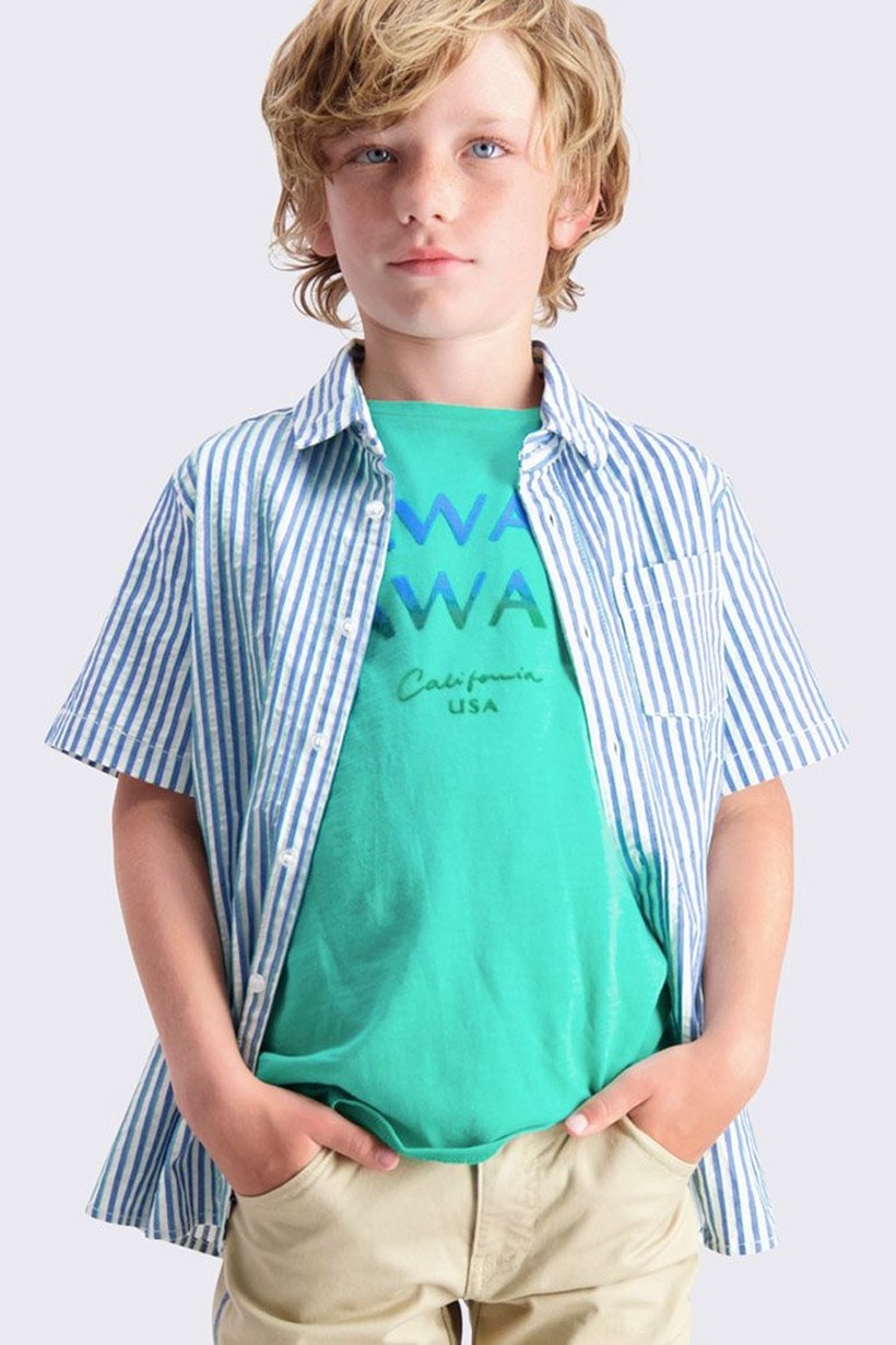 CKS Kids - YEDDY - t-shirt short sleeves - green
