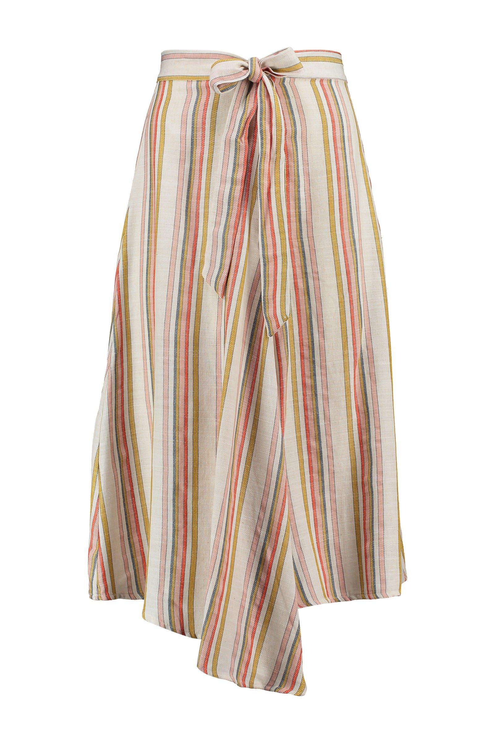 CKS Dames - NECHEL - long skirt - white