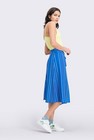 CKS Dames - NECHEL - long skirt - blue