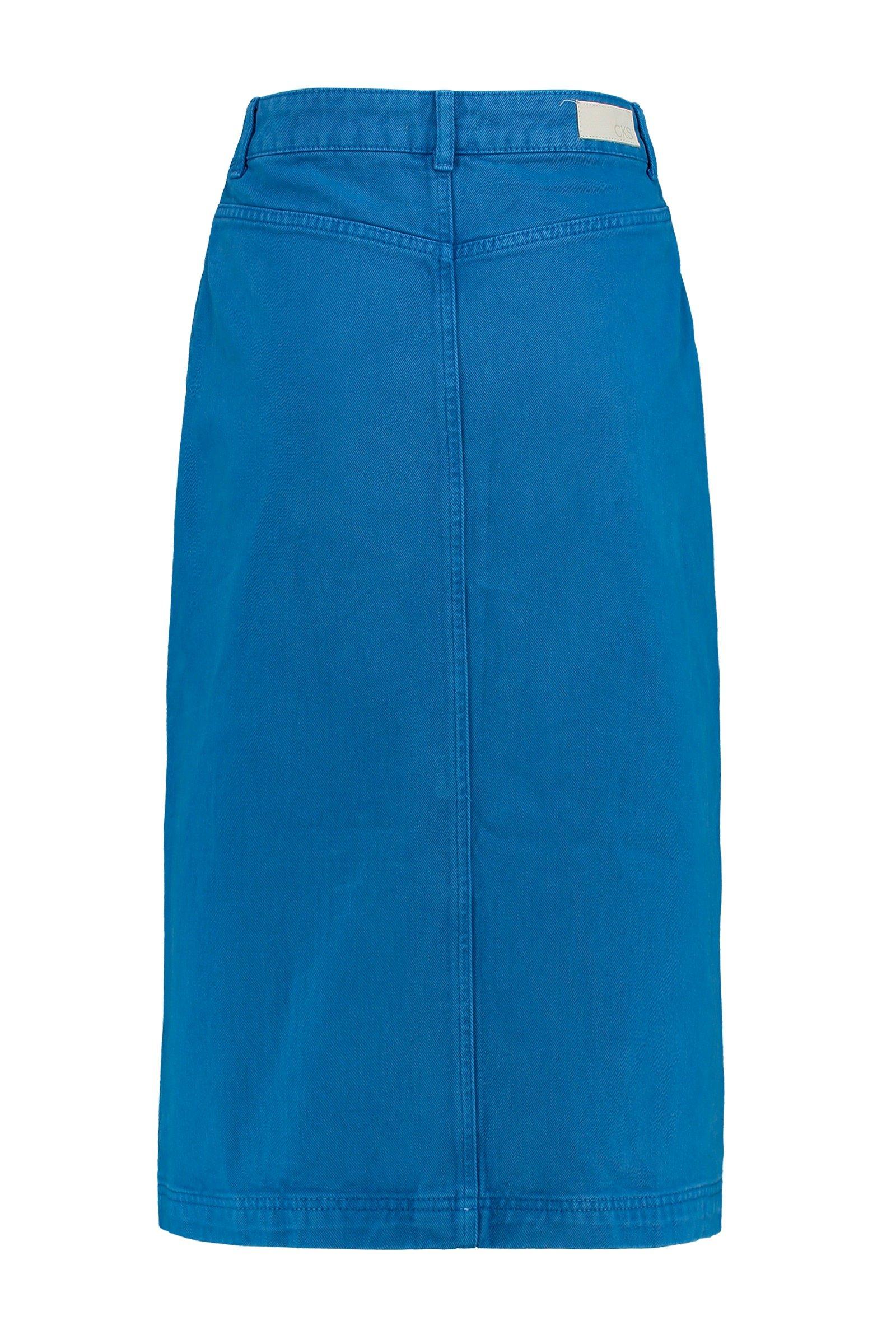 CKS Dames - FANTAS - lange rok - blauw