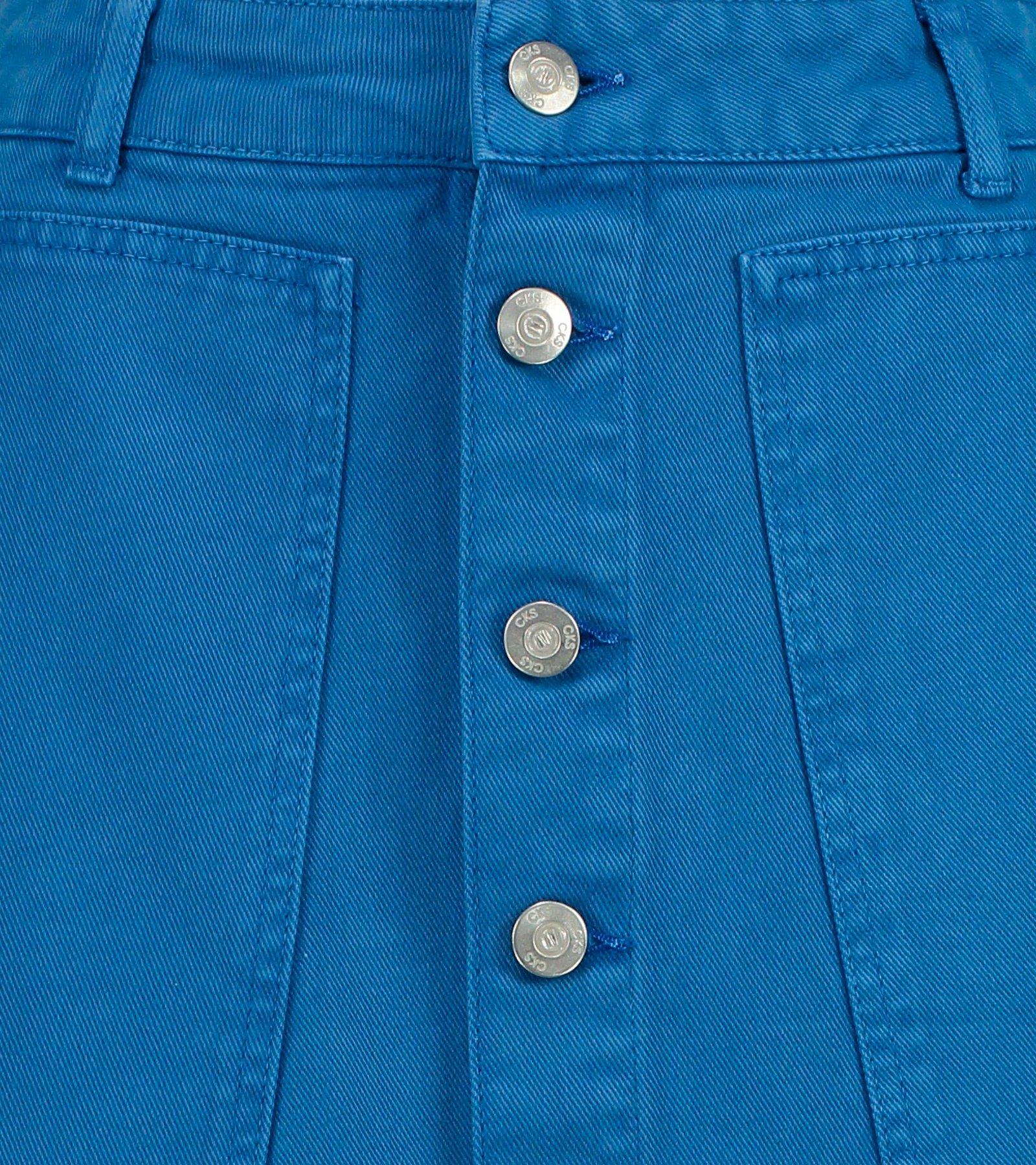 CKS Dames - FANTAS - lange rok - blauw