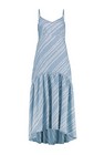 CKS Dames - FRIEDE - lange jurk - blauw