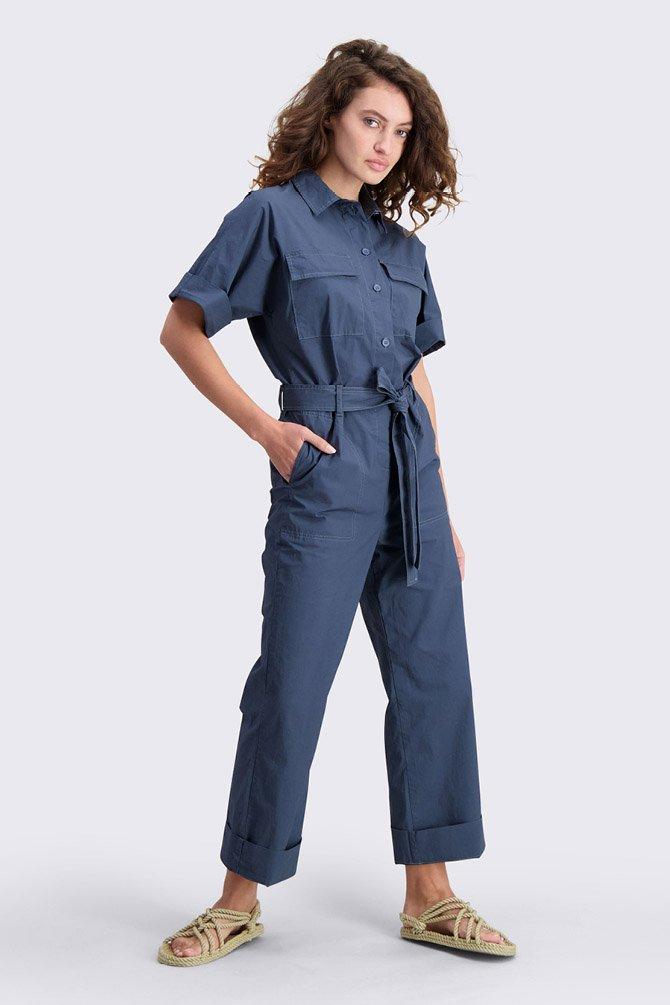 CKS Dames - PAOLA - jumpsuit - blauw