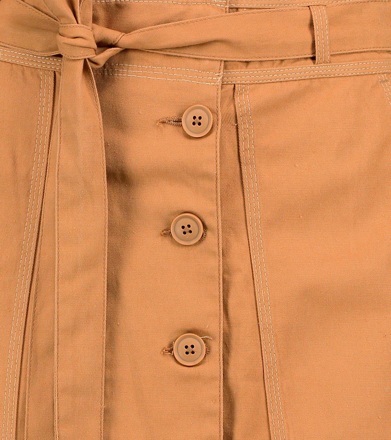 CKS Dames - PERLA - long skirt - brown