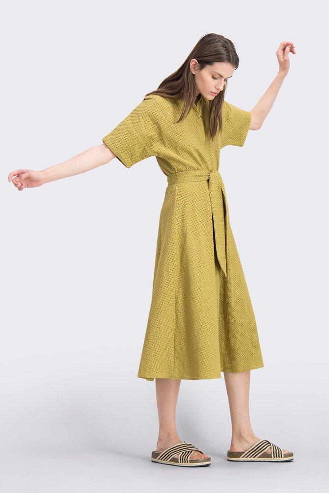 CKS Dames - NAMASTI - robe longue - khaki