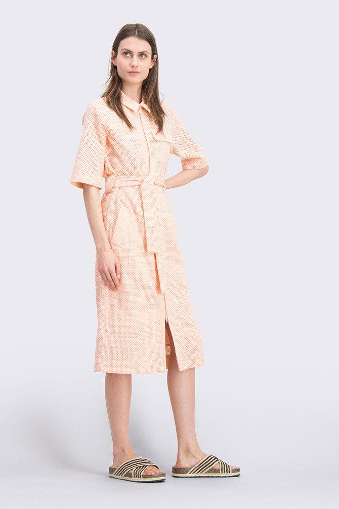 CKS Dames - FAFA - robe longue - rose