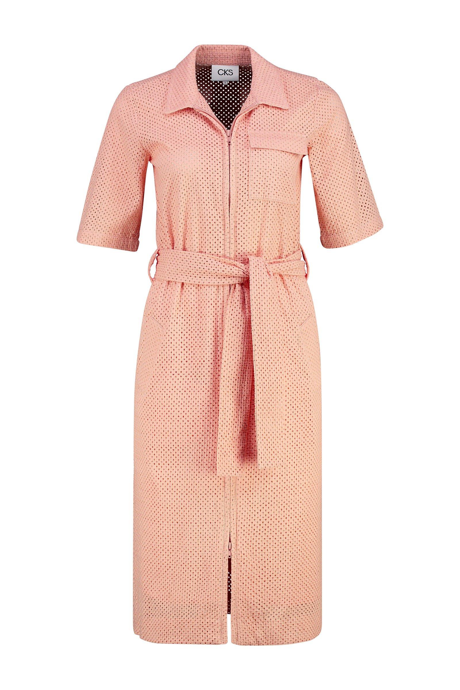 CKS Dames - FAFA - Langes Kleid - Rosa
