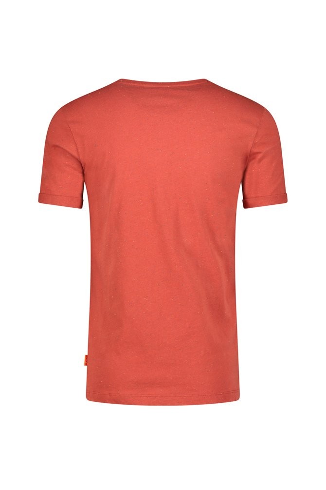 CKS - NALDAR - t-shirt short sleeves - dark red