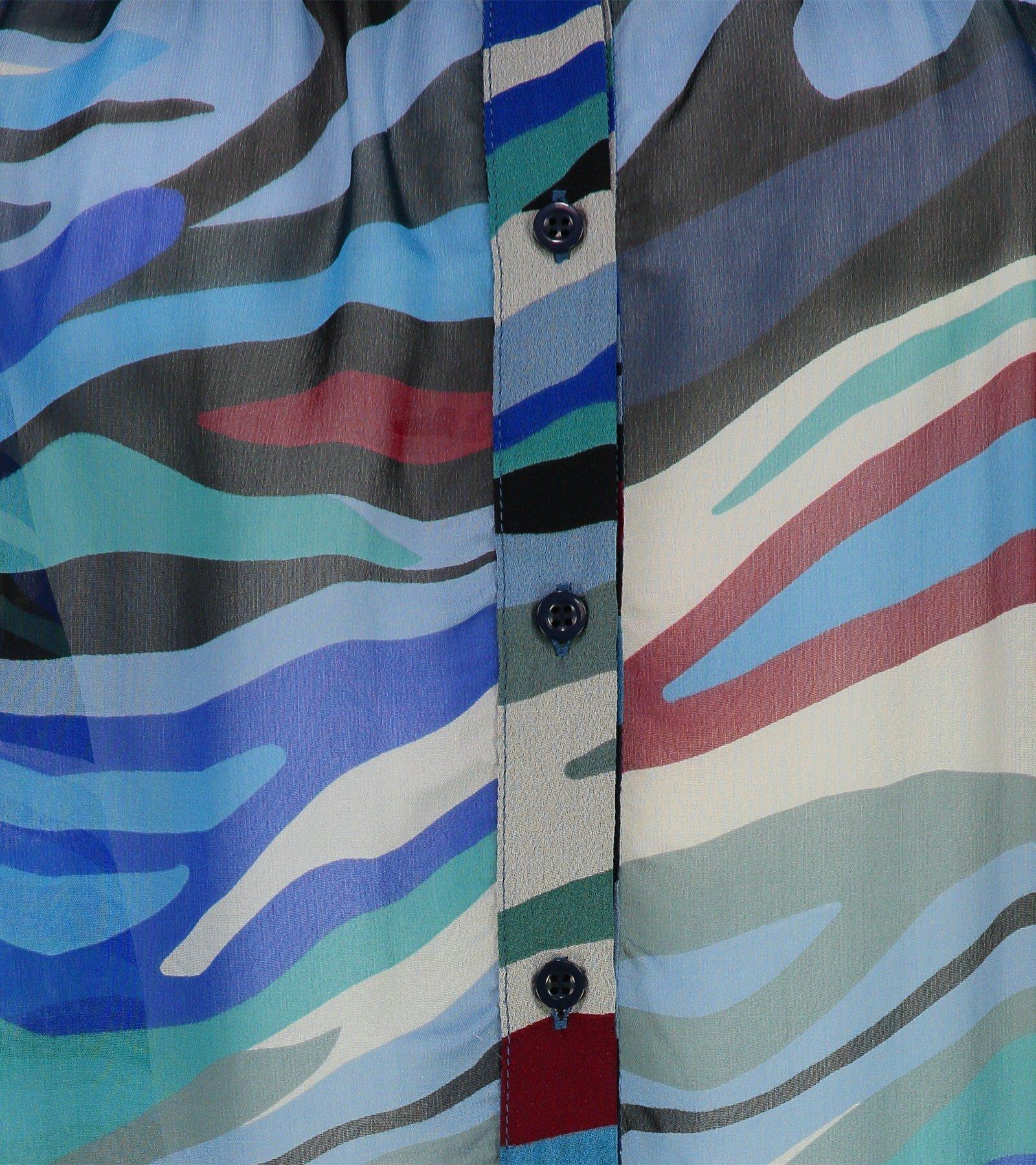 CKS Dames - PYRNILLE - blouse lange mouwen - blauw