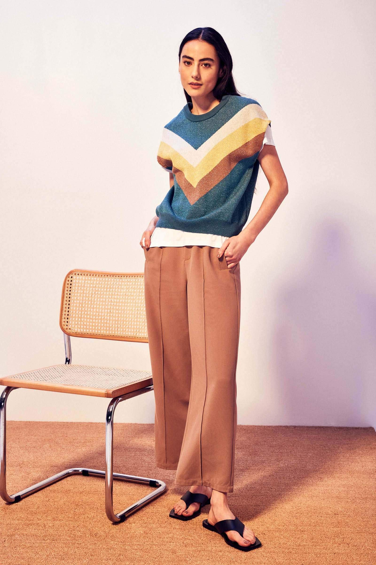 CKS Dames - TBILISI - ankle trousers - brown