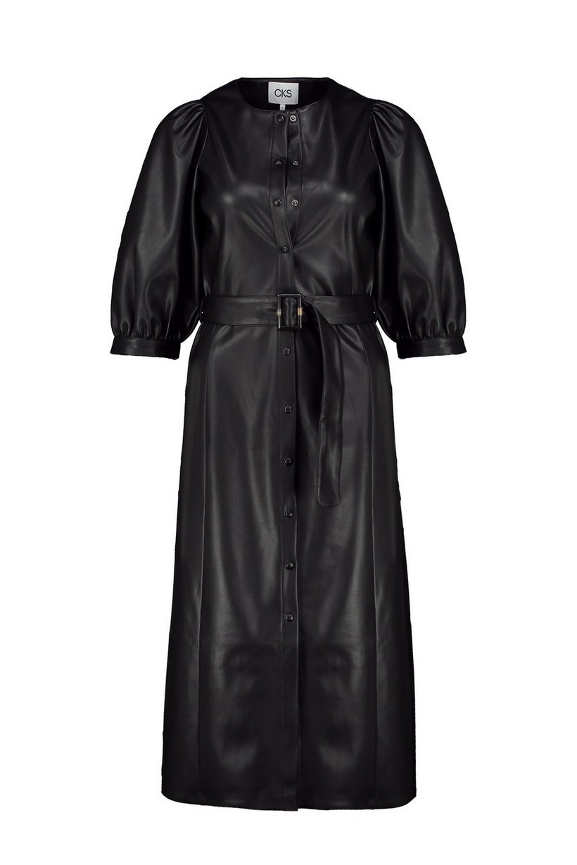 CKS Dames - ROCHEA - robe longue - noir