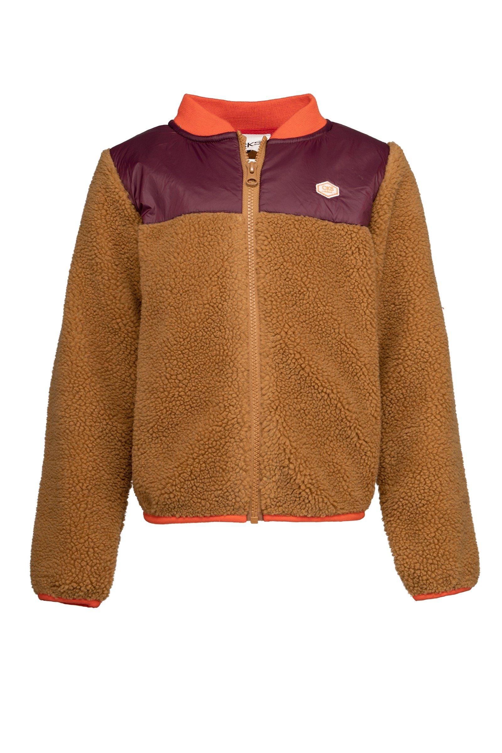 CKS Kids - YISTER - short jacketfantasy - brown