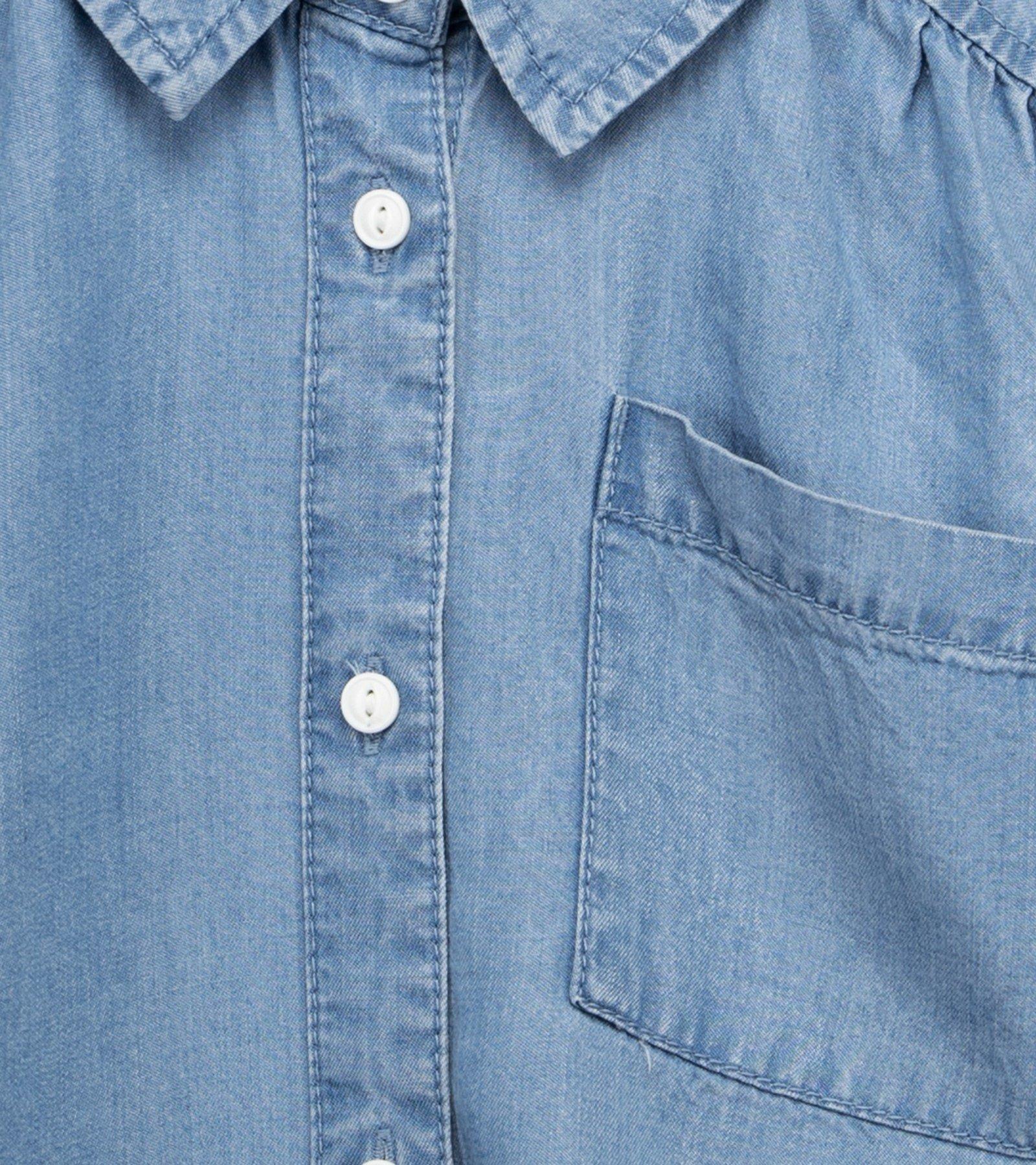 CKS Kids - CECILE - shirt lange mouwen - blauw