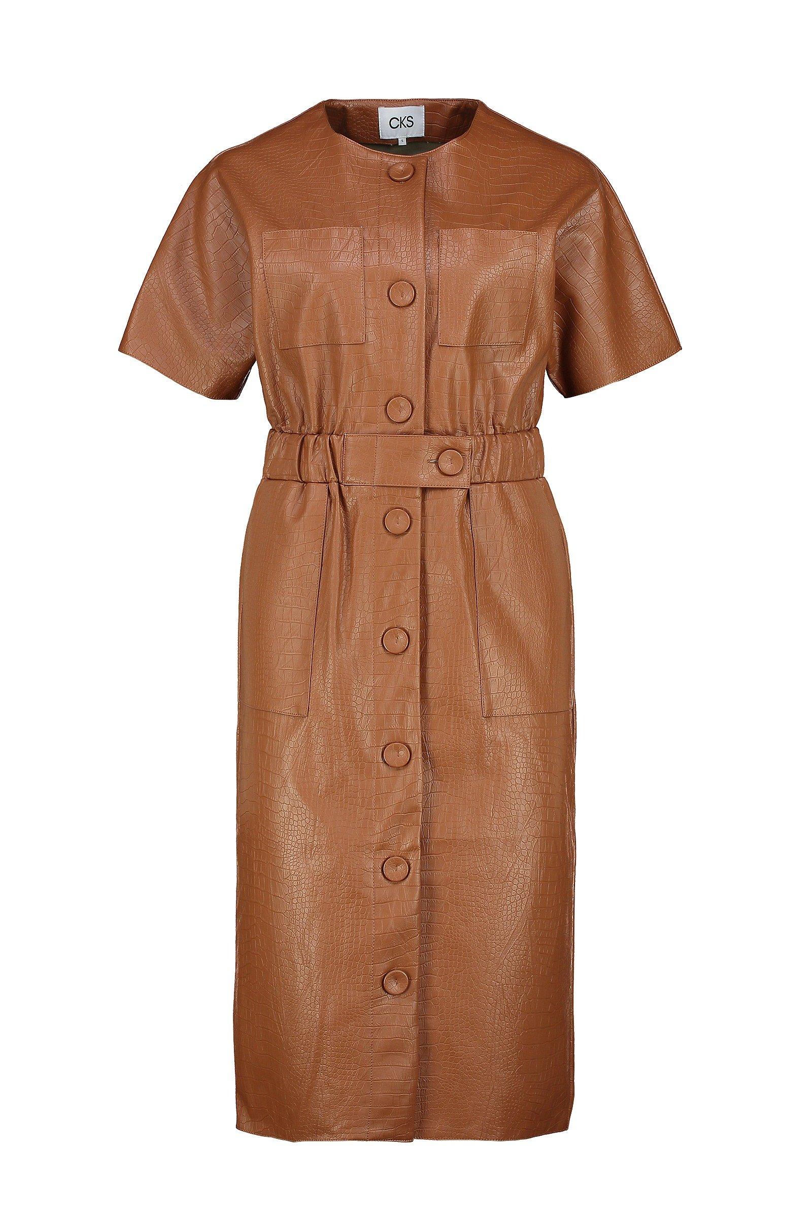 CKS Dames - RORA - lange jurk - meerkleurig