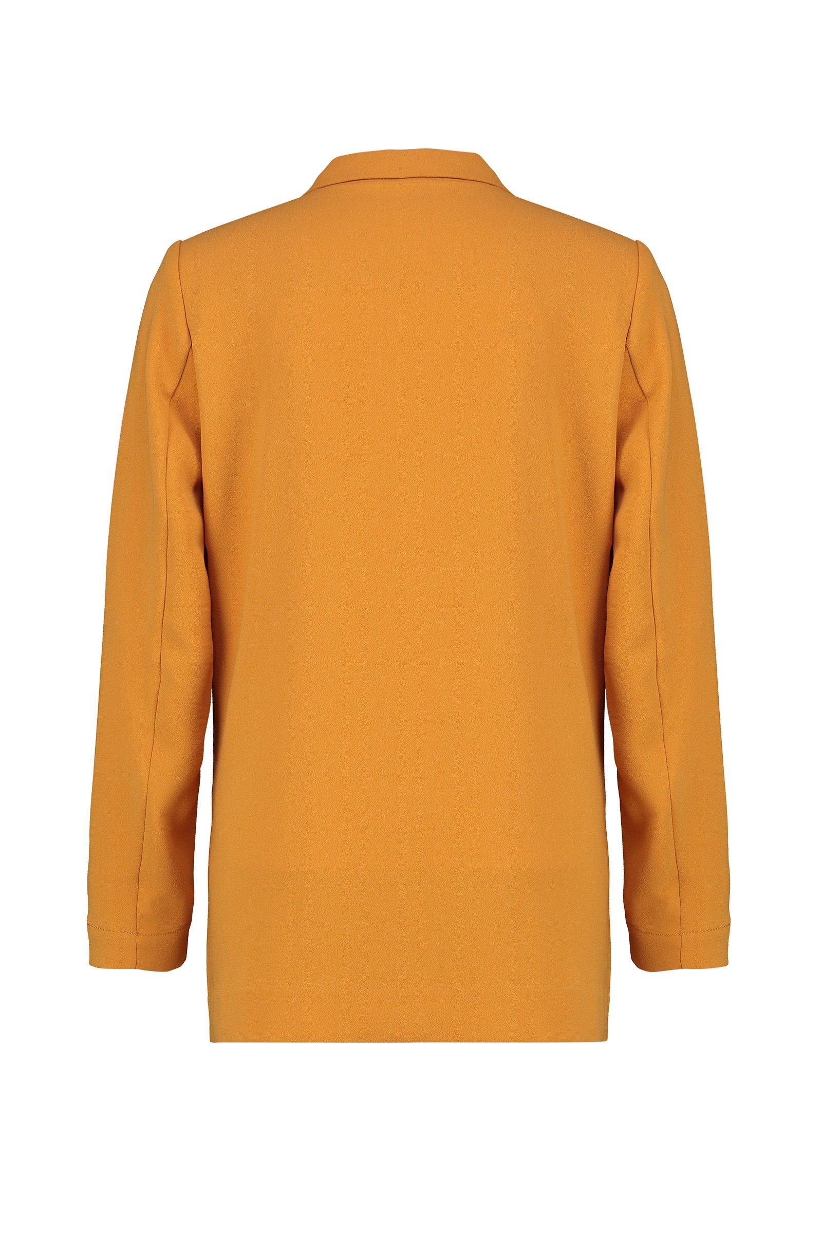CKS Dames - LAGARUSA - lange blazer - geel