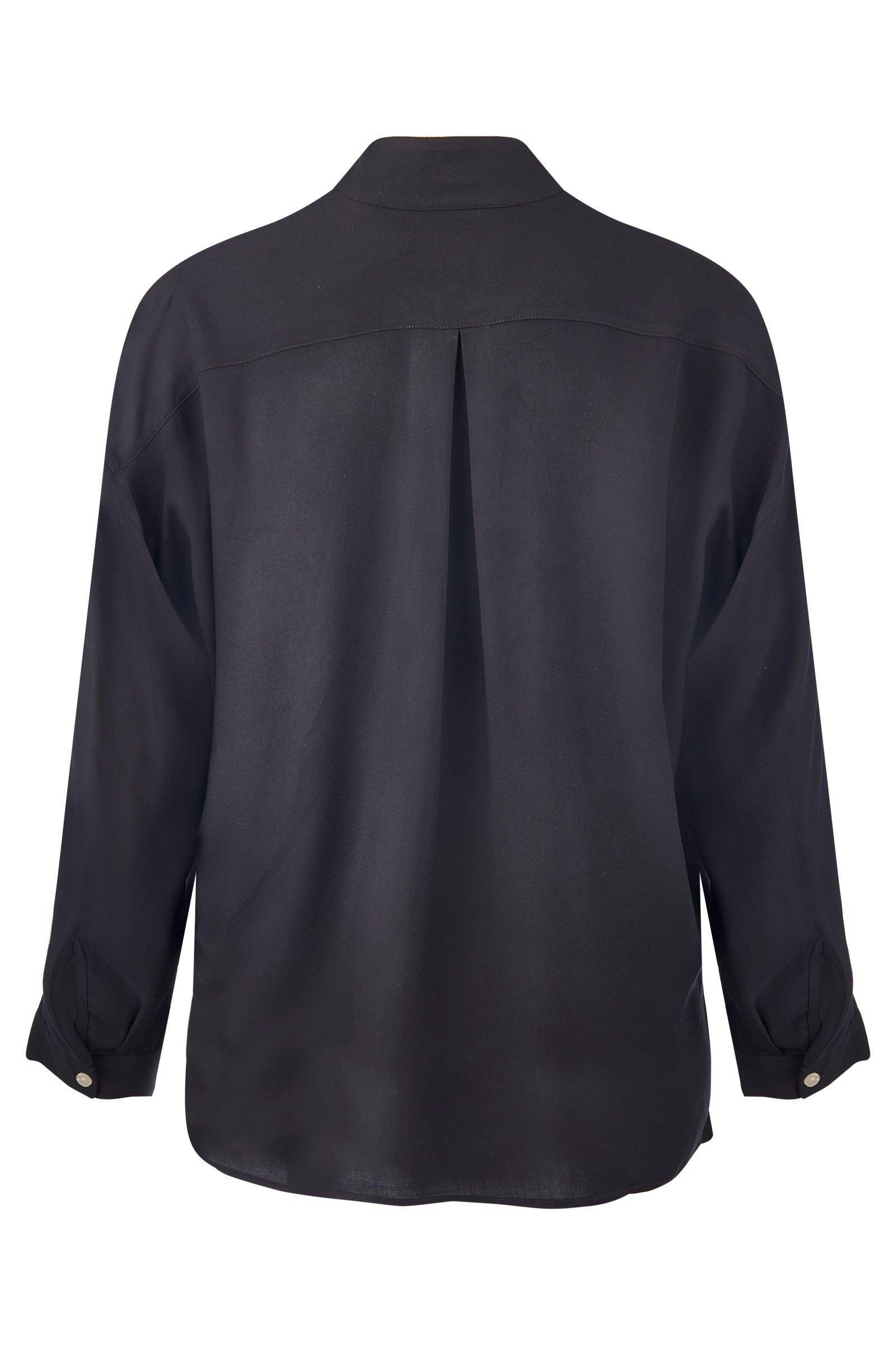 CKS Dames - MIMI - blouse lange mouwen - donkerblauw