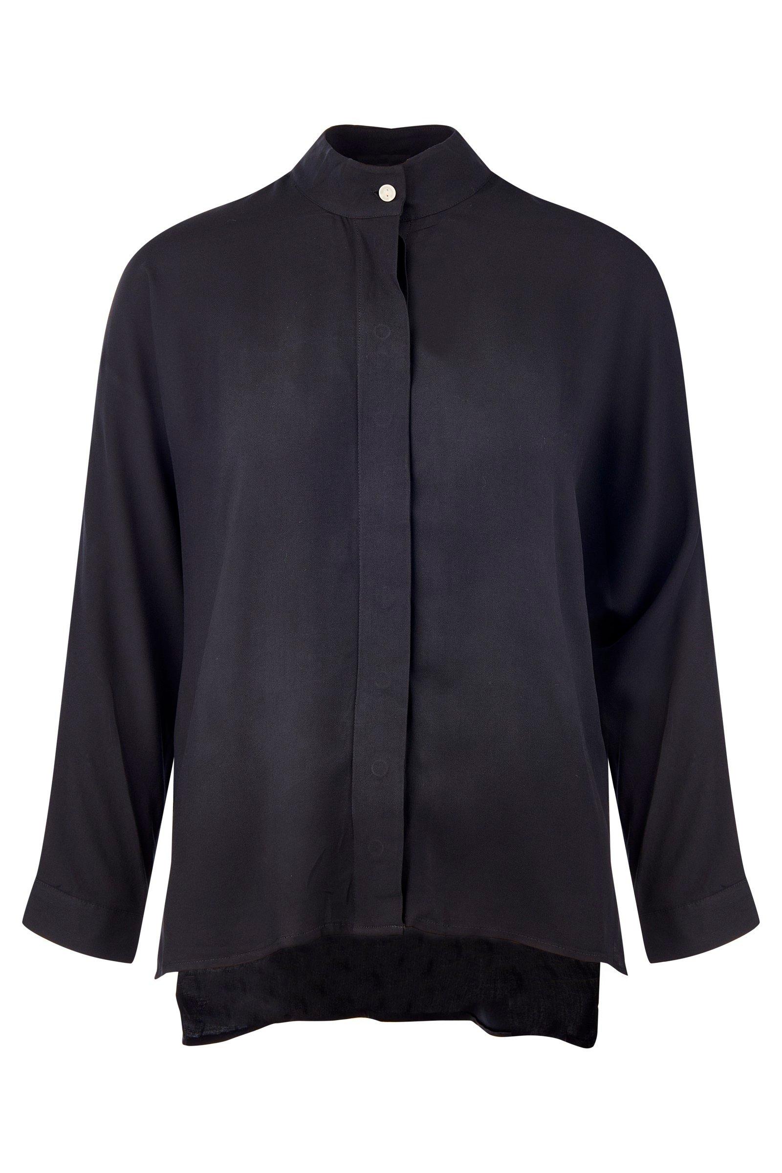 CKS Dames - MIMI - blouse lange mouwen - donkerblauw