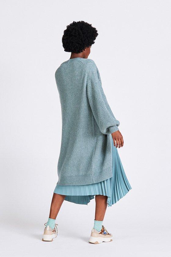 CKS Dames - JELENA - long skirt - green