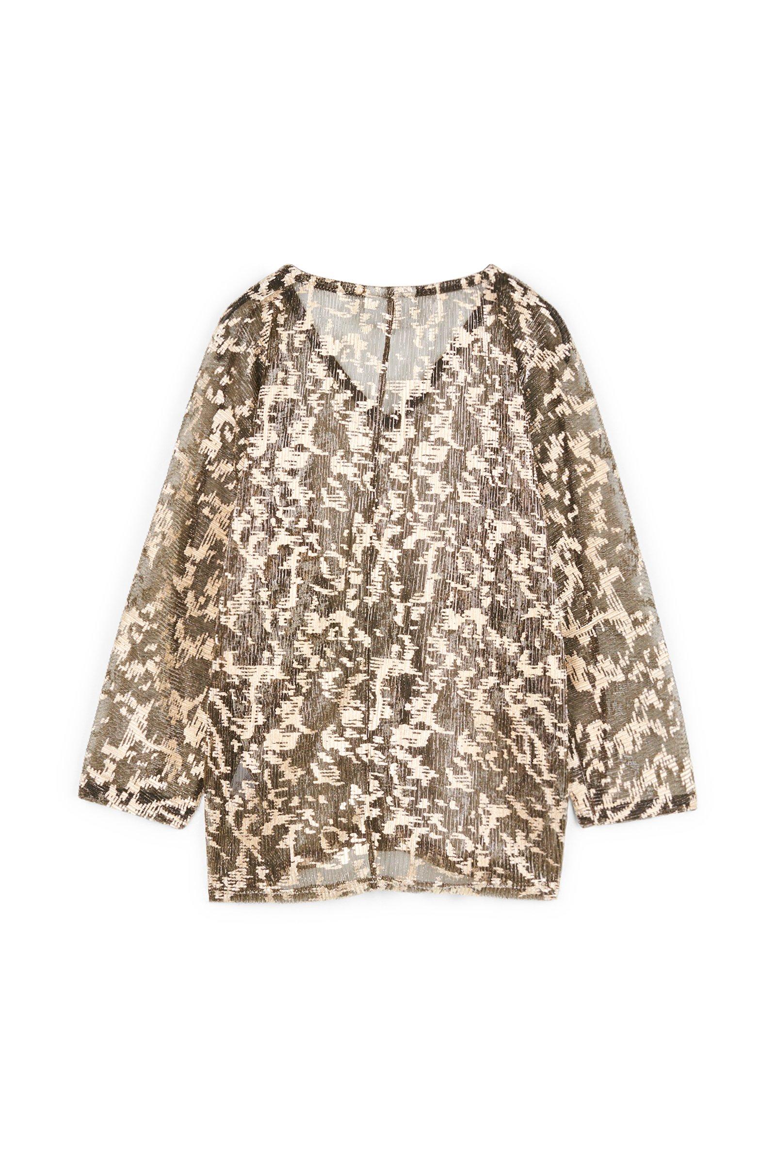 CKS Dames - ELDURA - blouse korte mouwen - geel
