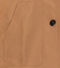 CKS Dames - RUUGEN - veste fantaisie longue - brun