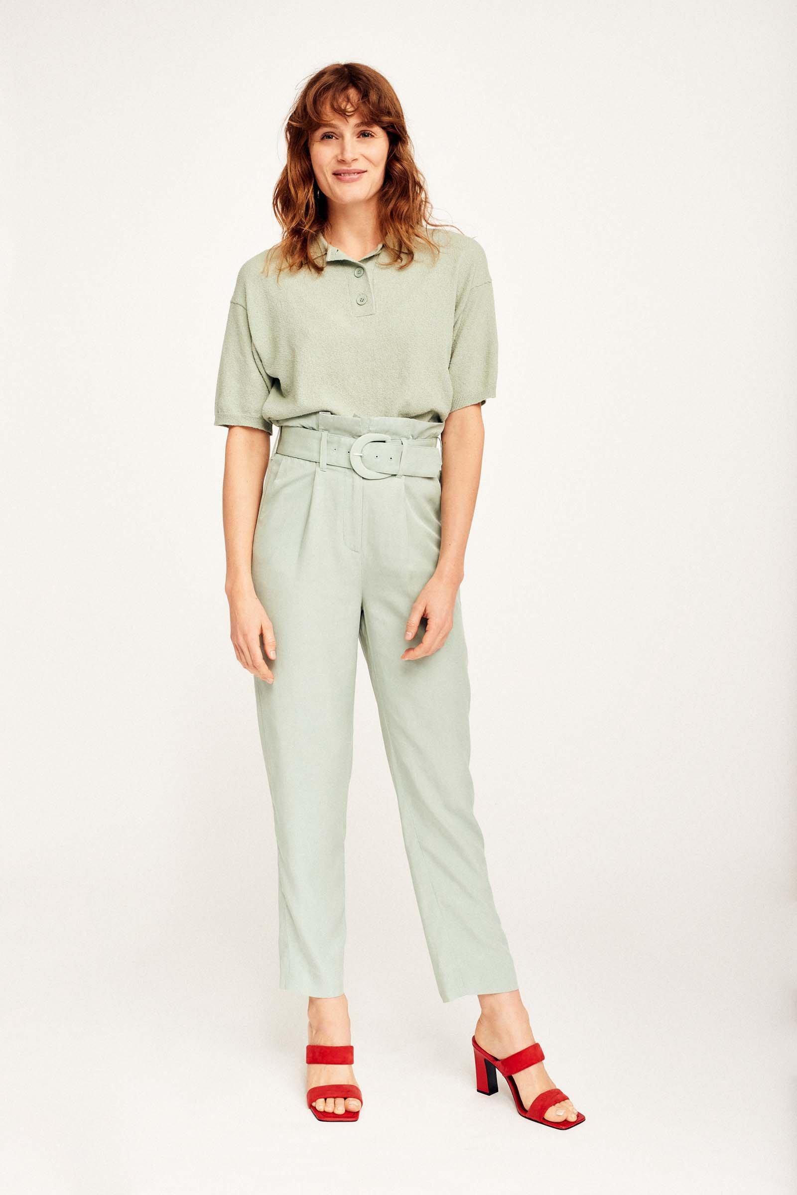 CKS Dames - RIVALI - ankle trousers - green