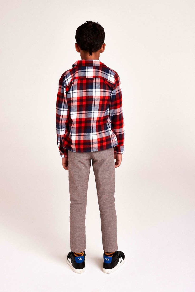 CKS Kids - YALUK - shirt lange mouwen - intens rood