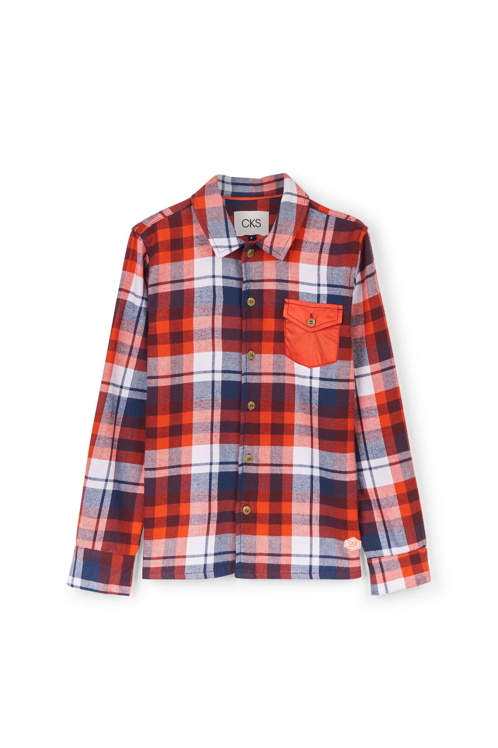 CKS Kids - YALUK - chemise à manches longues - rouge vif