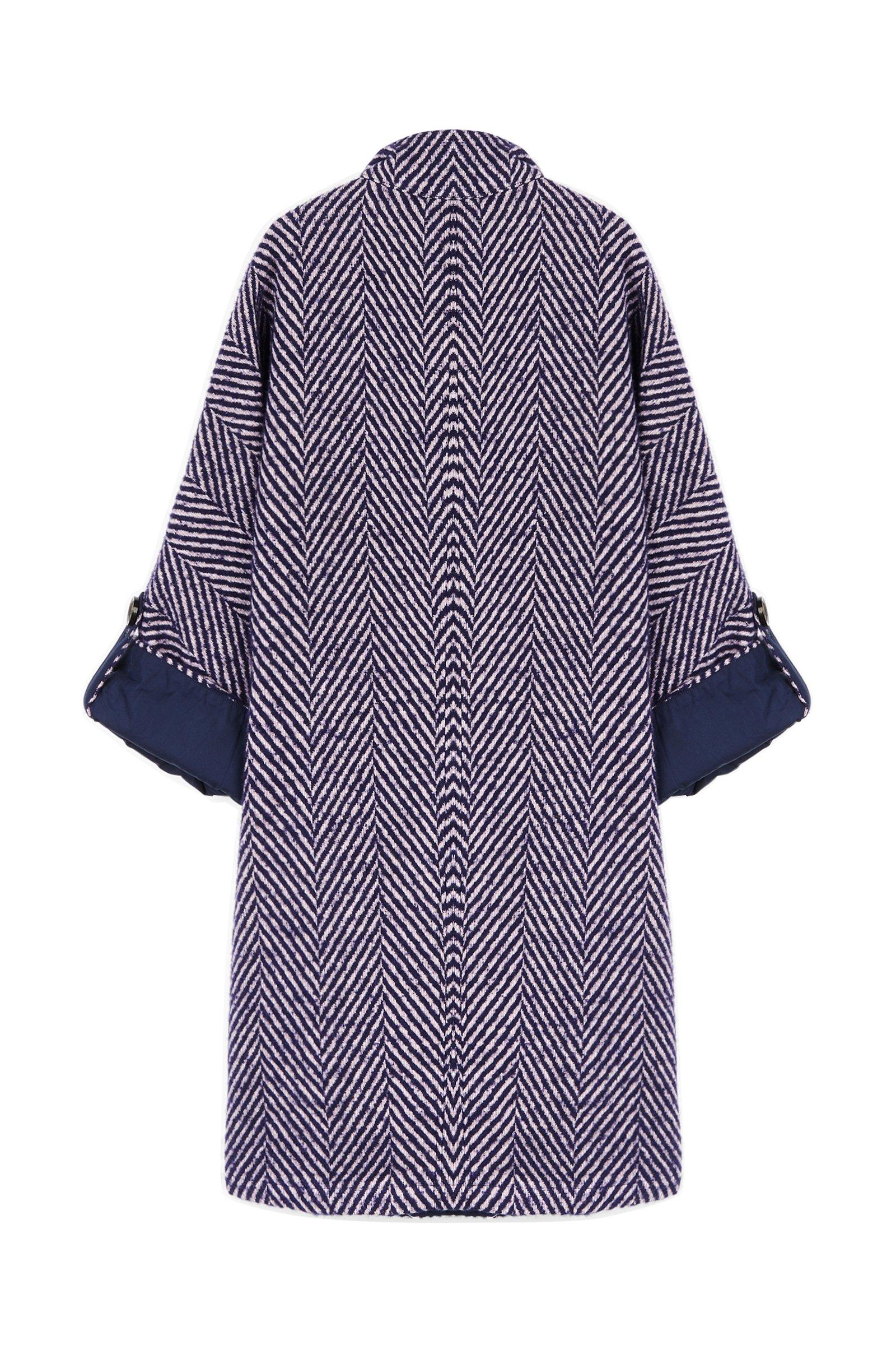 CKS Dames - HANNELORE - blouson long - bleu foncé