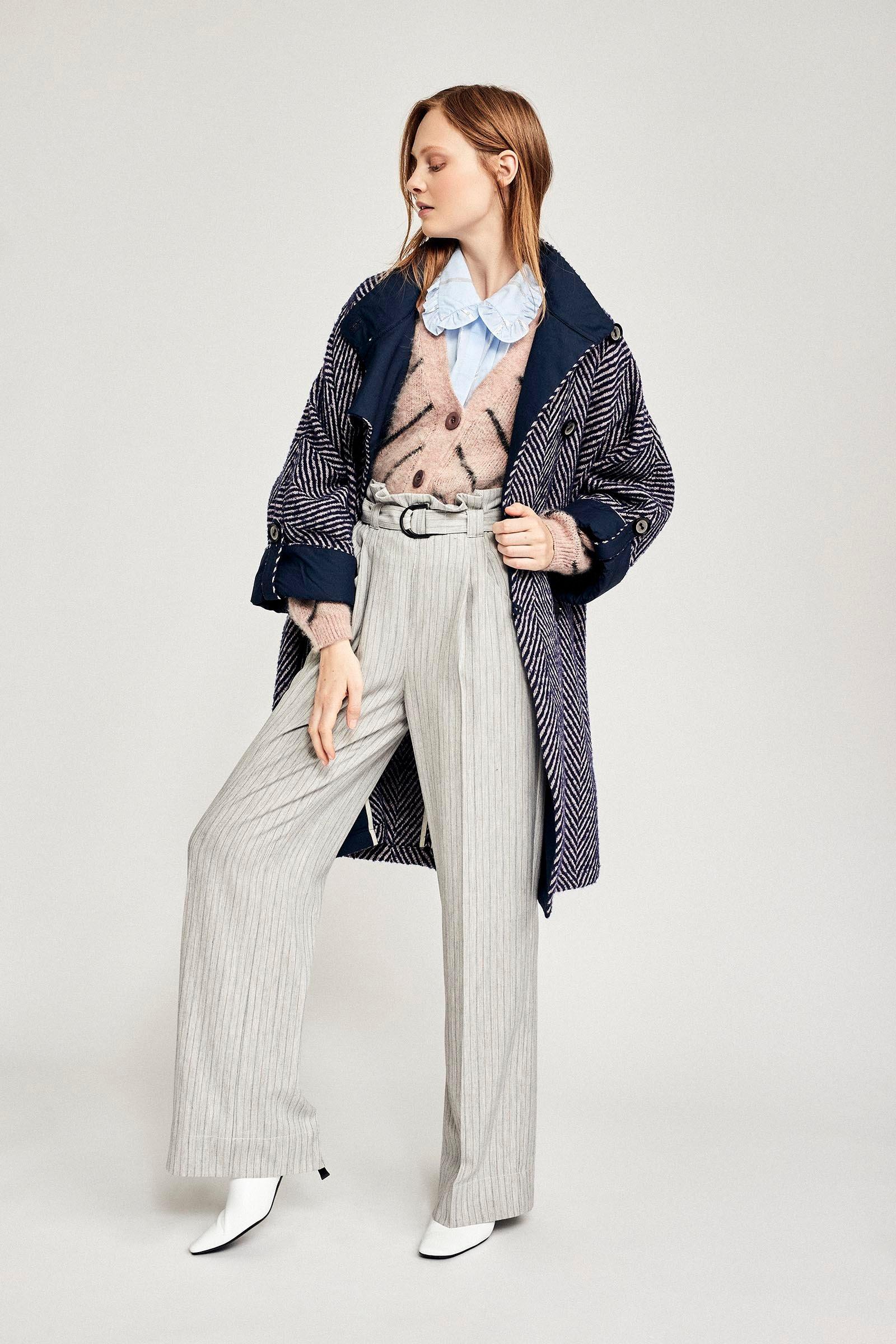 CKS Dames - HANNELORE - long coat - dark blue